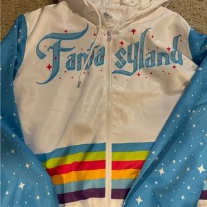 Disney Parks Disneyland Women’s Fantasyland Jacket Windbreaker s nwt LE pretty